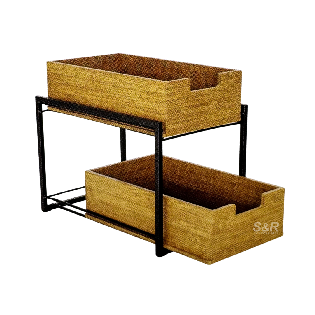 Seville Classics Home Sliding Bin Organizer